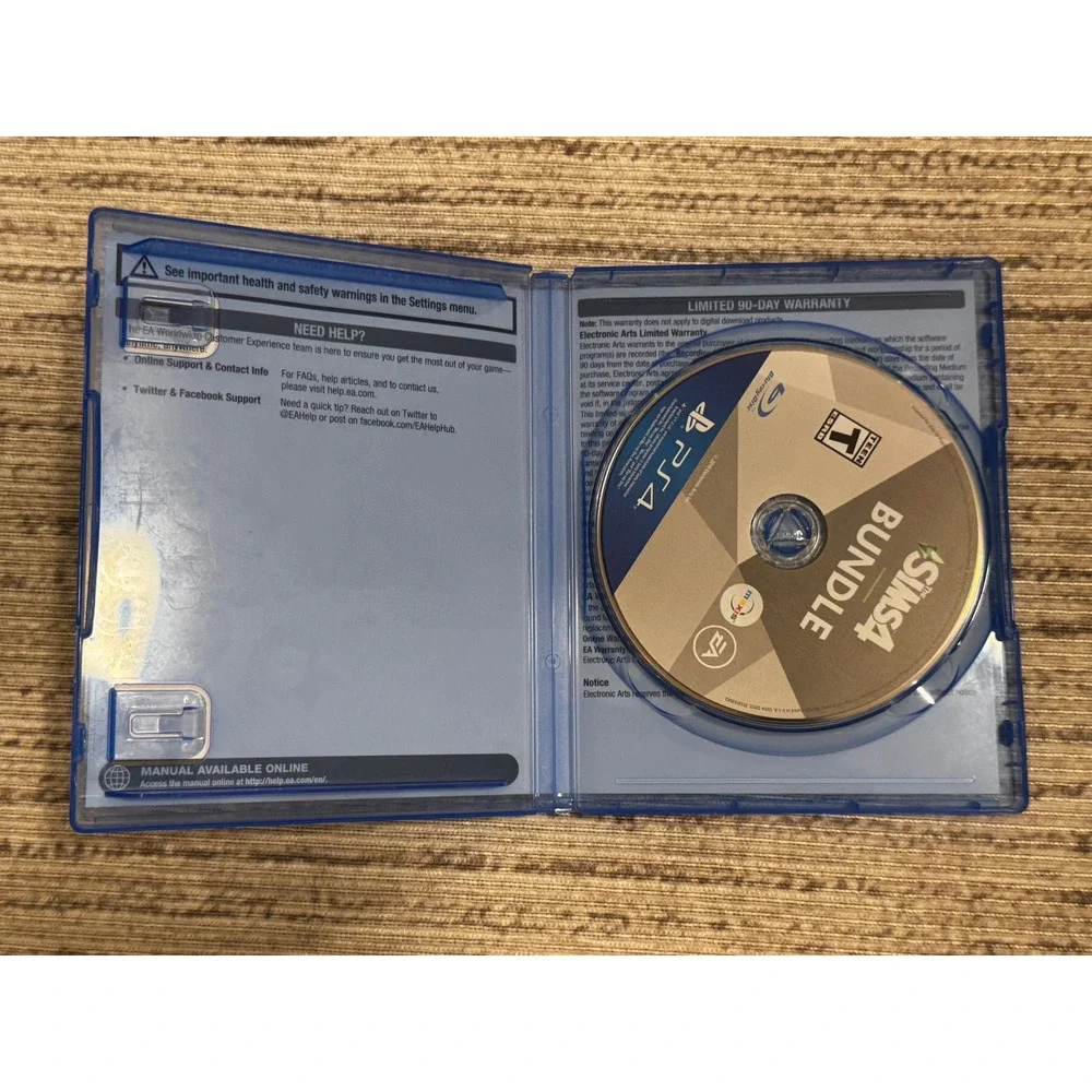 The Sims 4 Bundle with Cats & Dogs Expansion Pack PS4 PlayStation 4 Game Disc